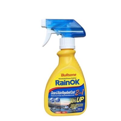 Chai chống bám nước kính Bullsone RainOk 2in1 300ml