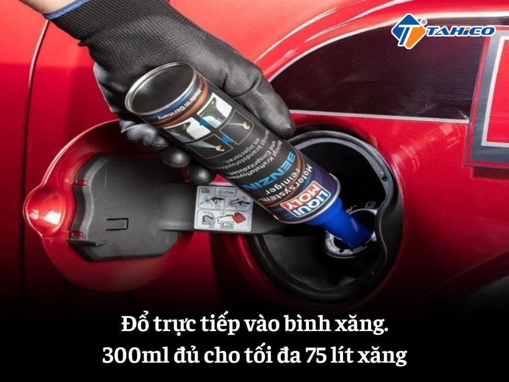 Phụ gia xăng Liqui Moly Gasoline Engine System Cleaner 21492 300ml