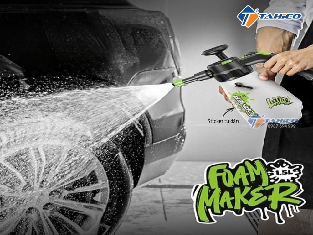 Bình phun bọt tuyết cầm tay Lutian Blizzard Foamer F15 1.5 lít