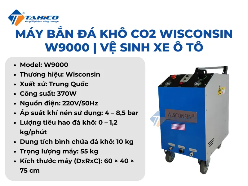 Đặc điểm tính năng Wisconsin W9000