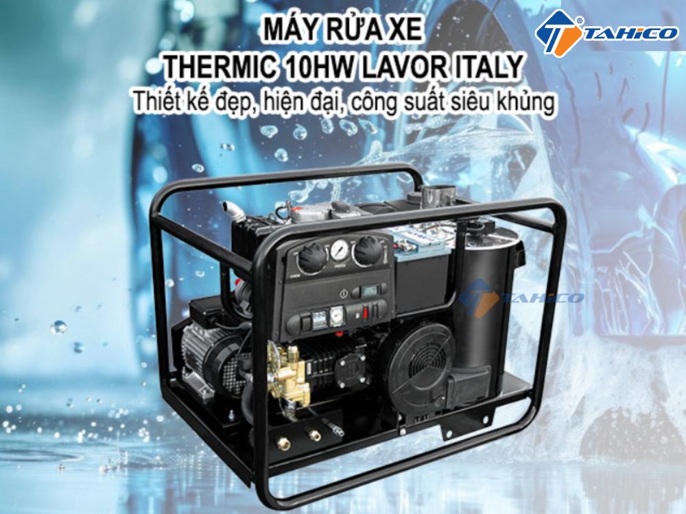 Máy bơm áp lực cao Thermic 10HW Lavor 10hp Italy