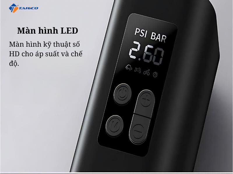 Máy bơm lốp mini Baseus