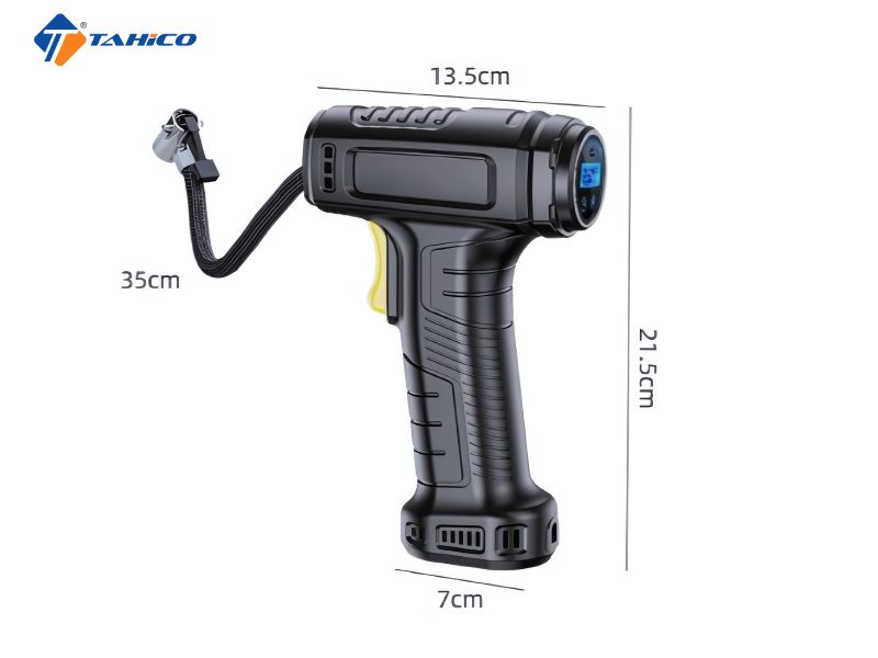 Máy bơm lốp xe mini Suitu