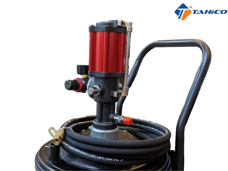 Máy bơm mỡ khí nén Kocu 30 lít GZ-200