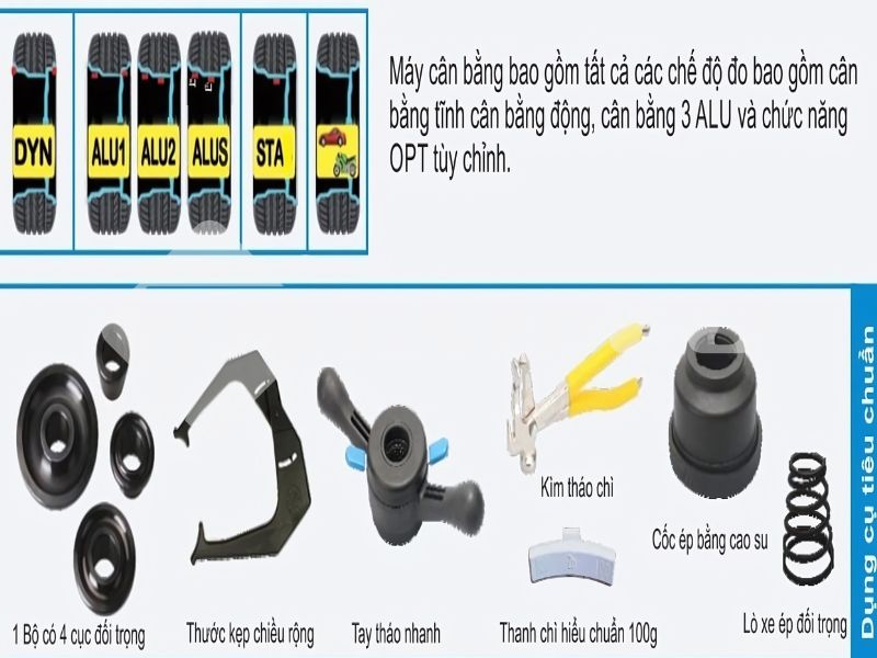 Máy cân bằng động Laser TC-2000E
