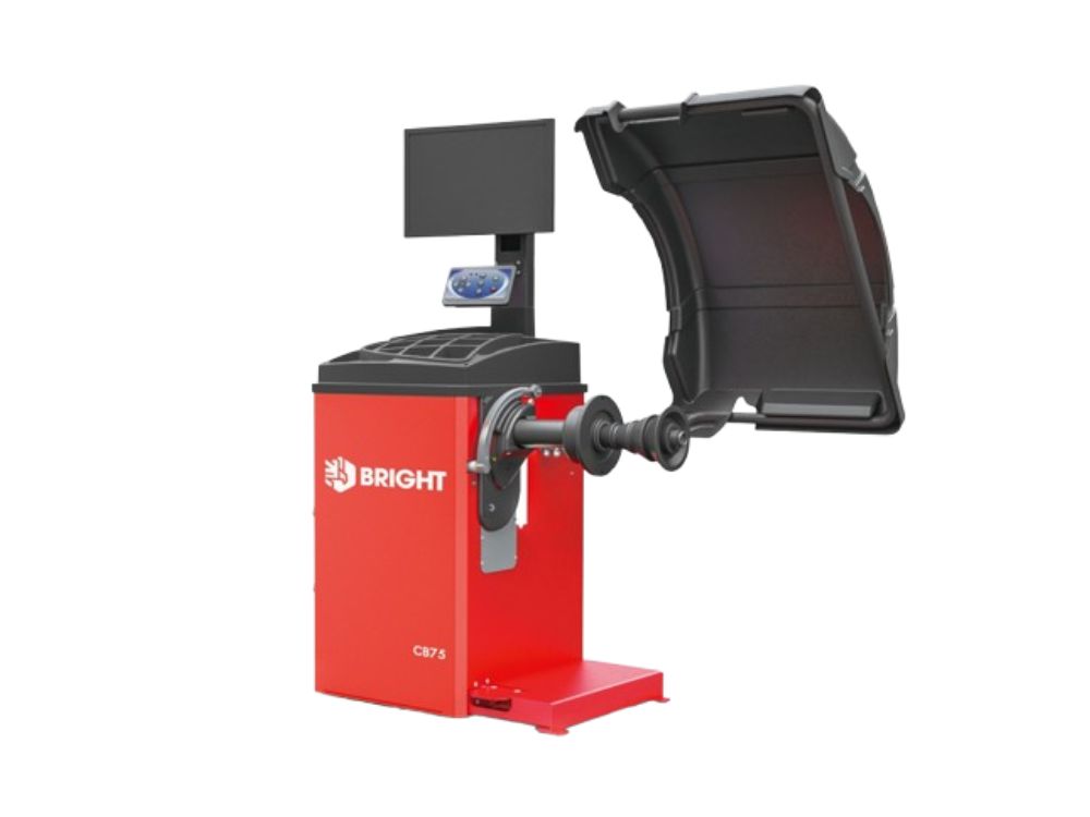 Máy cân bằng lốp tự động Bright CB-75P Italy
