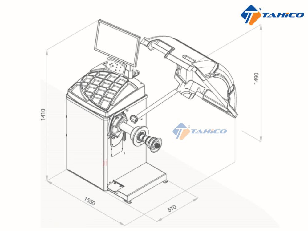 Bản vẽ kỹ thuật của Bright CB-75P Italy