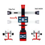 Đặc điểm máy cân chỉnh độ chụm bánh xe Lawrence Kubix 5K