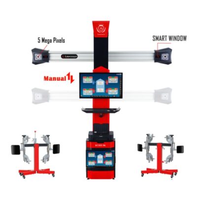 Đặc điểm máy cân chỉnh độ chụm bánh xe Lawrence Kubix 5K