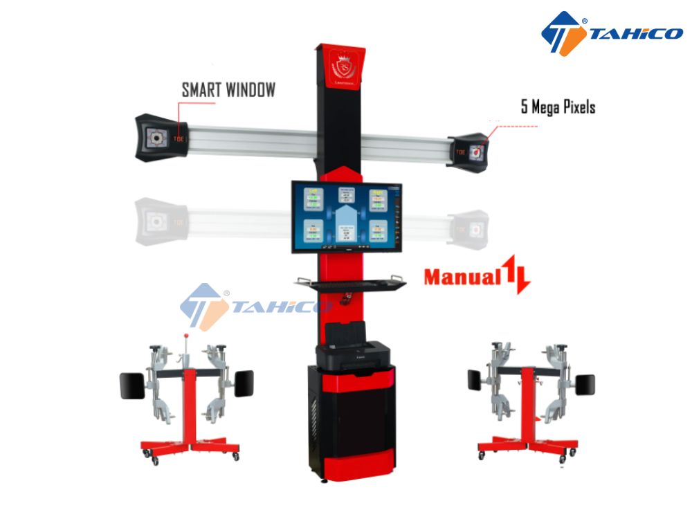 Máy cân chỉnh độ chụm bánh xe Lawrence Kubix 5K