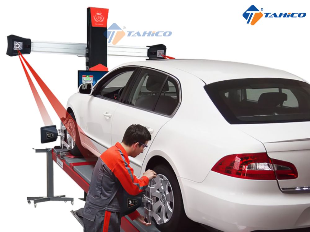 Máy cân chỉnh độ chụm bánh xe Lawrence Kubix 5K