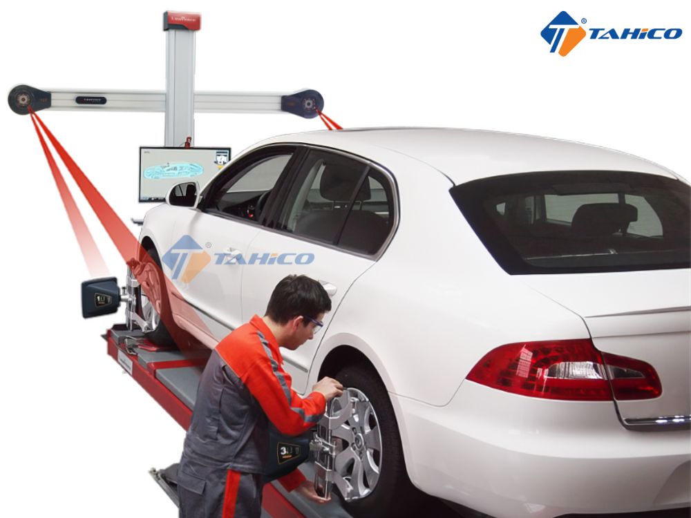 Máy cân chỉnh độ chụm bánh xe Lawrence Kubix 9K