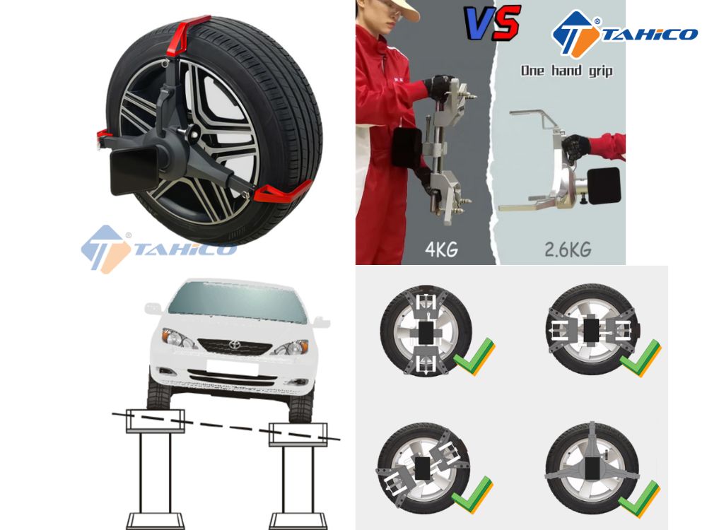 Máy cân chỉnh độ chụm bánh xe Lawrence Kubix 9K