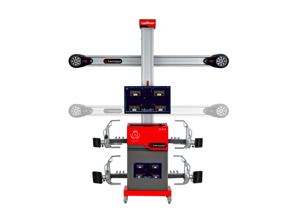 Đặc điểm máy cân chỉnh độ chụm bánh xe Lawrence Lux 8