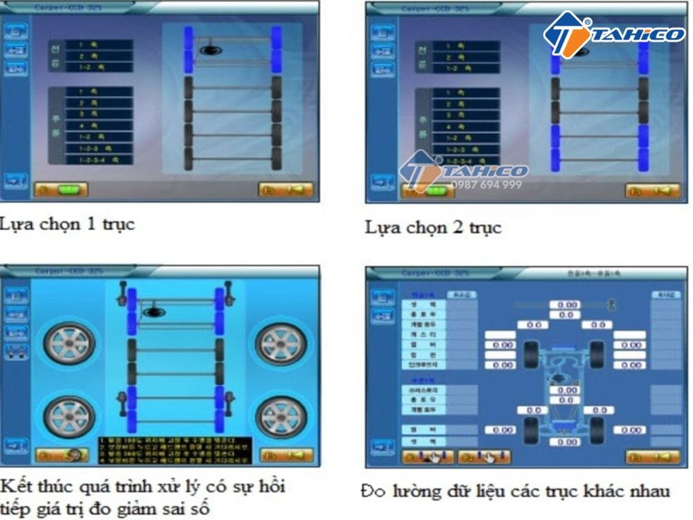 Máy cân chỉnh góc bánh xe CARPER CCD 325