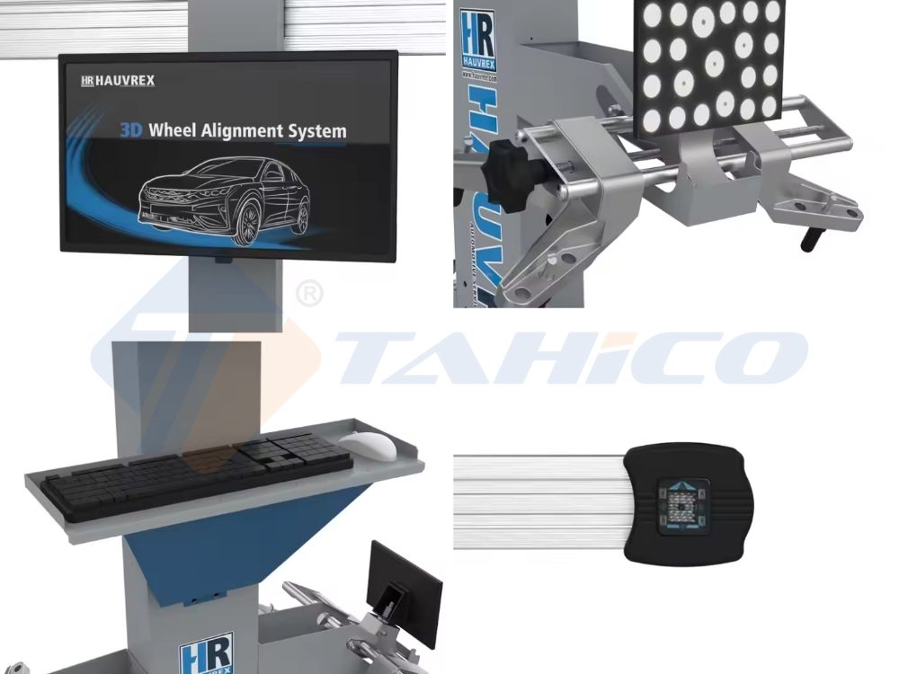 Máy cân chỉnh góc lái 3D Hauvrex JWA717/ JWA717DS