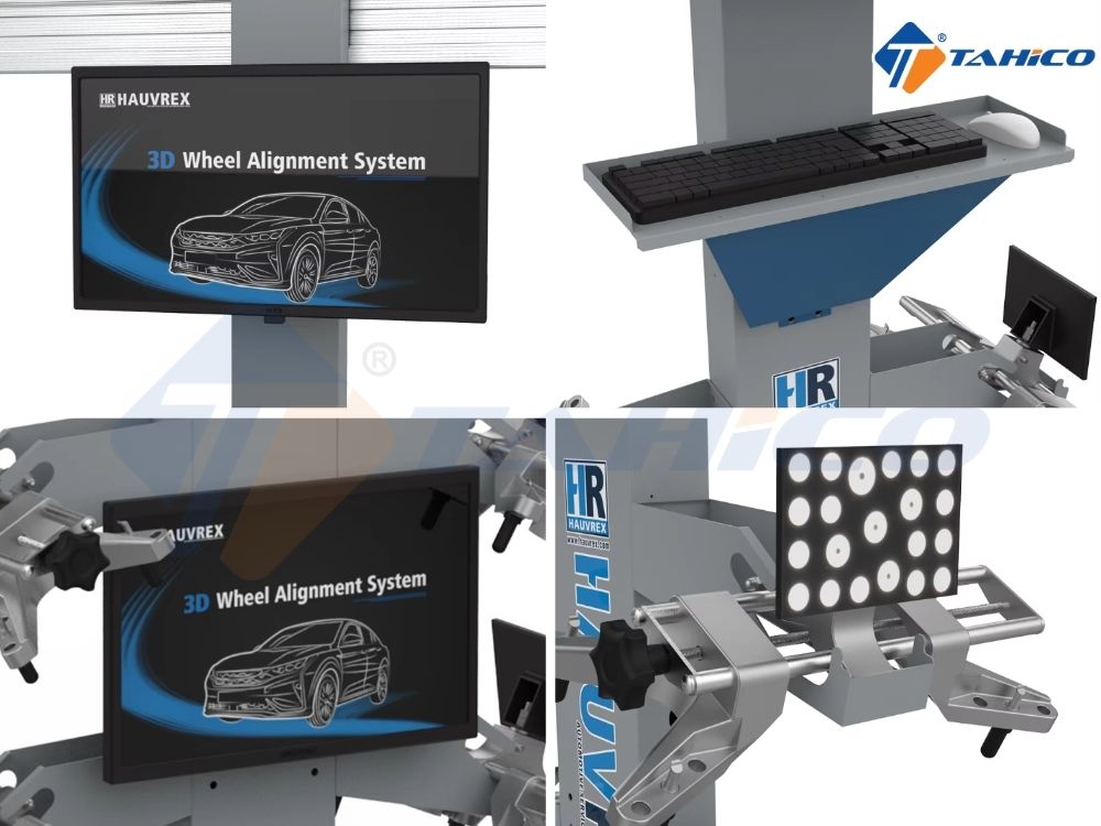 Máy cân chỉnh góc lái 3D Hauvrex JWA717/ JWA717DS