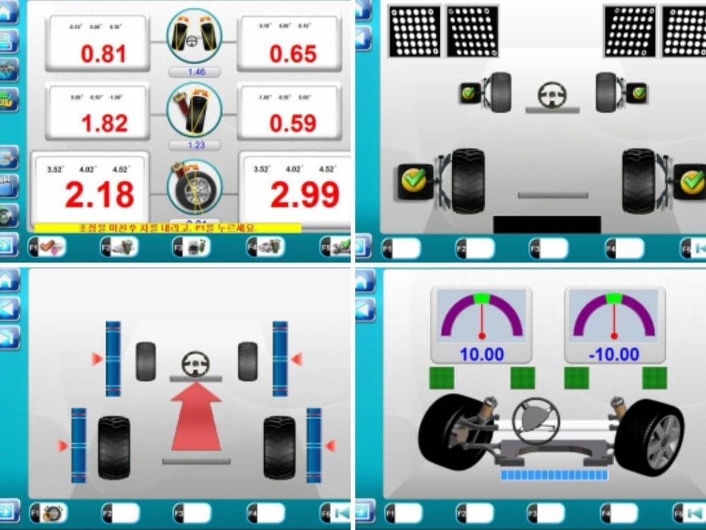 Máy cân chỉnh góc lái 3D VISKOR VWA-300