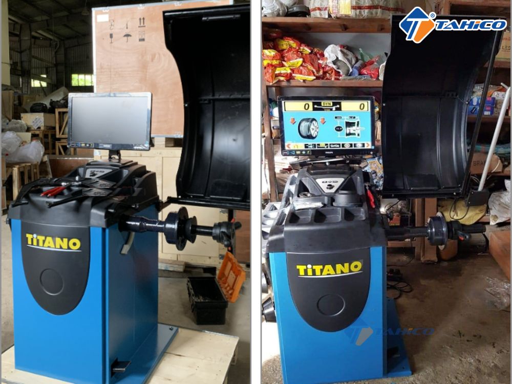 Máy cân mâm ô tô Titano STD-423 Italy