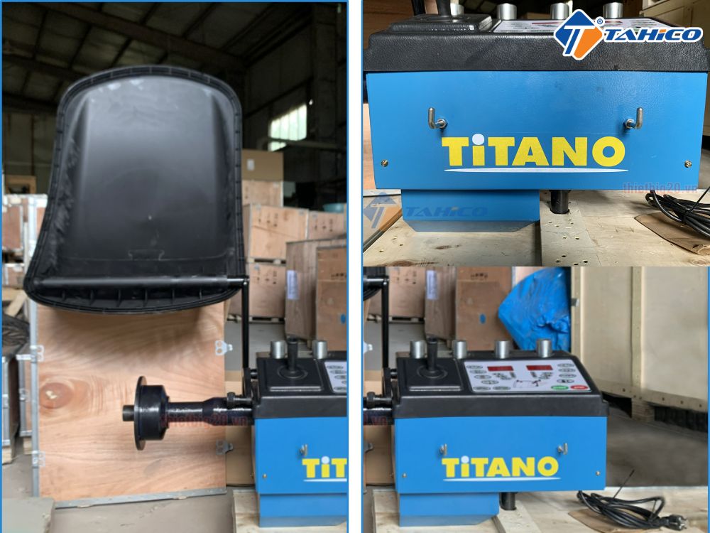 Máy cân mâm lưu động Titano STD-452 Italy | Mâm 10-26 inch