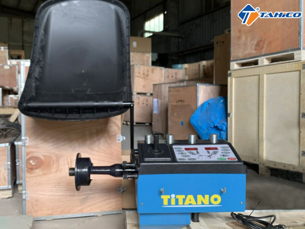 Máy cân mâm lưu động Titano STD-452 Italy | Mâm 10-26 inch