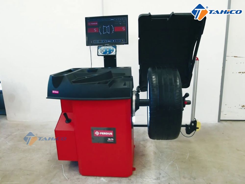 Máy cân mâm xe tự động Bright CB-76 Italy