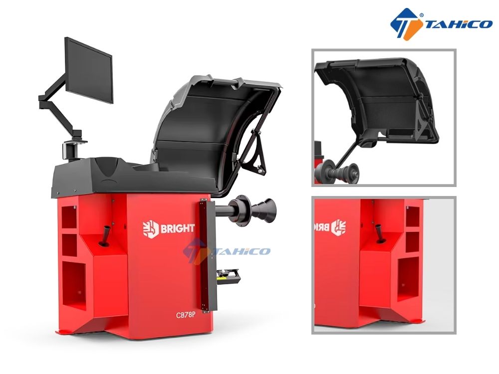 Máy cân mâm xe tự động Bright CB-78P Italy