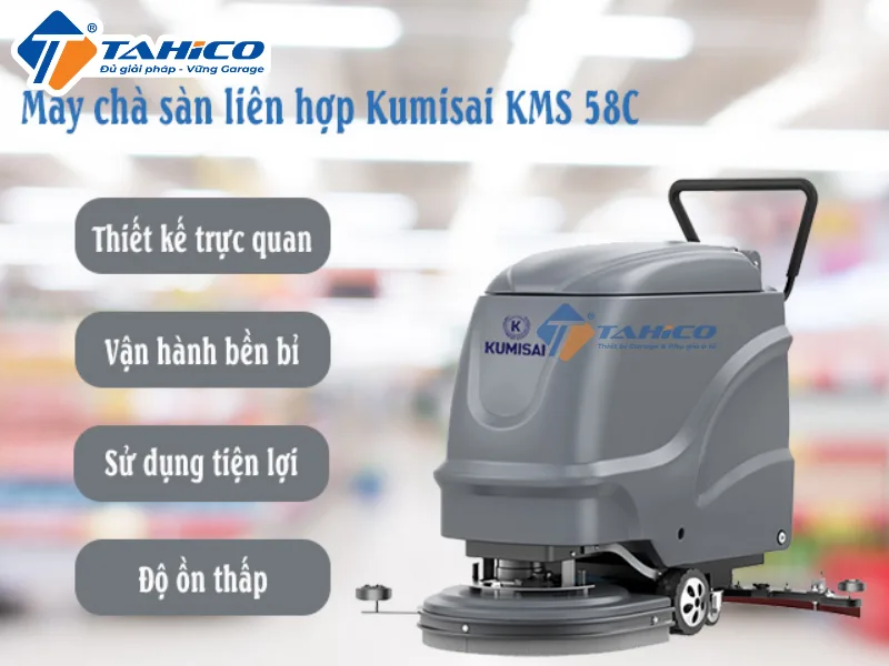 Hình ảnh sản phẩm Máy chà sàn liên hợp Kumisai KMS58 Series | Công nghiệp