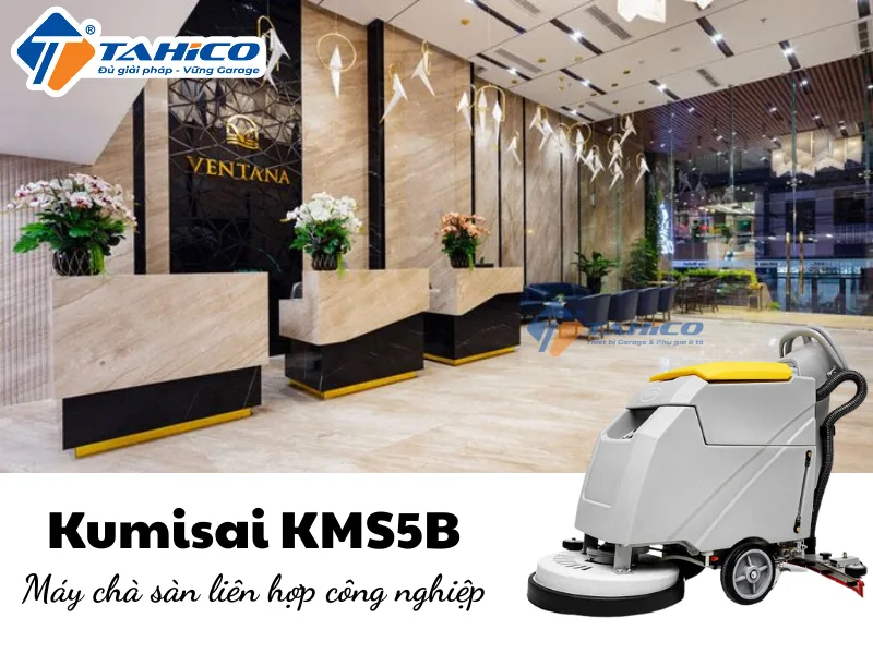 Máy chà sàn liên hợp Kumisai KMS5B 750W
