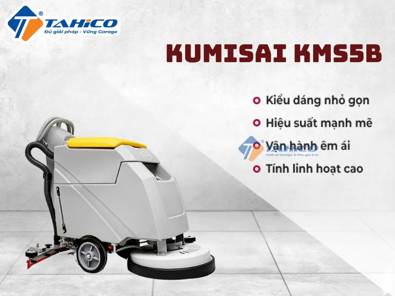Máy chà sàn liên hợp Kumisai KMS5B 750W