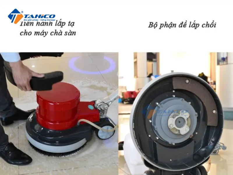 Máy chà sàn tạ Palada PD004 1800W