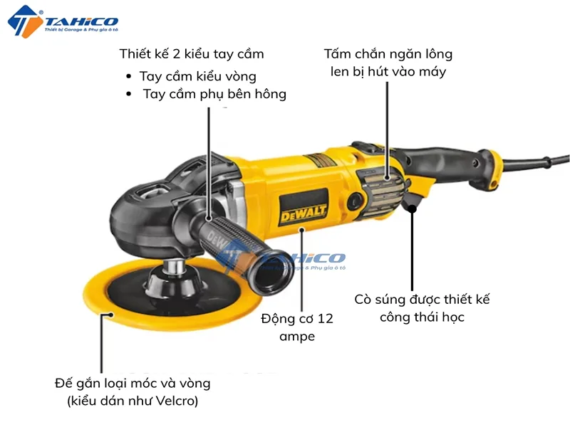 Máy đánh bóng Dewalt DWP849X, DWP849X-B1