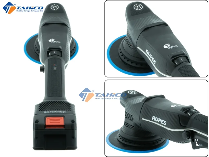 Máy đánh bóng lệch tâm chạy pin Rupes HLR21 iBrid