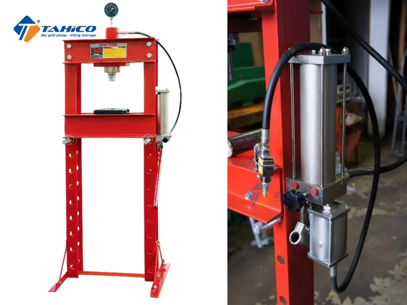 Máy ép thủy lực 20 tấn Erito TL-5920A - Bơm tay & Khí nén