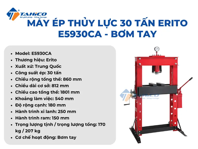 Đặc điểm tính năng Erito E5930CA