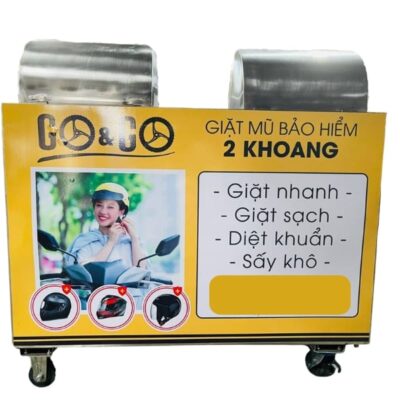 máy giặt nón bảo hiểm