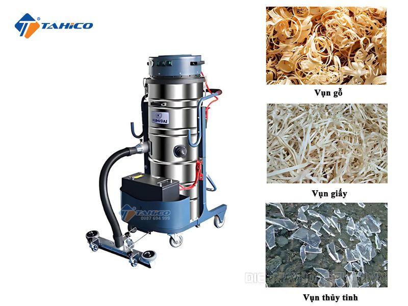 Máy hút bụi công nghiệp chạy ác quy Kumisai KMS67