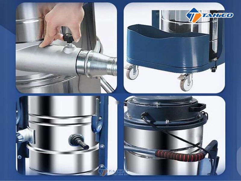 Đặc điểm tính năng máy hút bụi công nghiệp chạy ác quy Kumisai KMS67