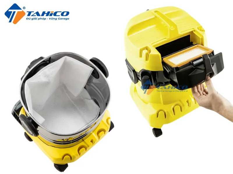 Hình ảnh sản phẩm Máy hút bụi Karcher WD4 S 1000W 20L