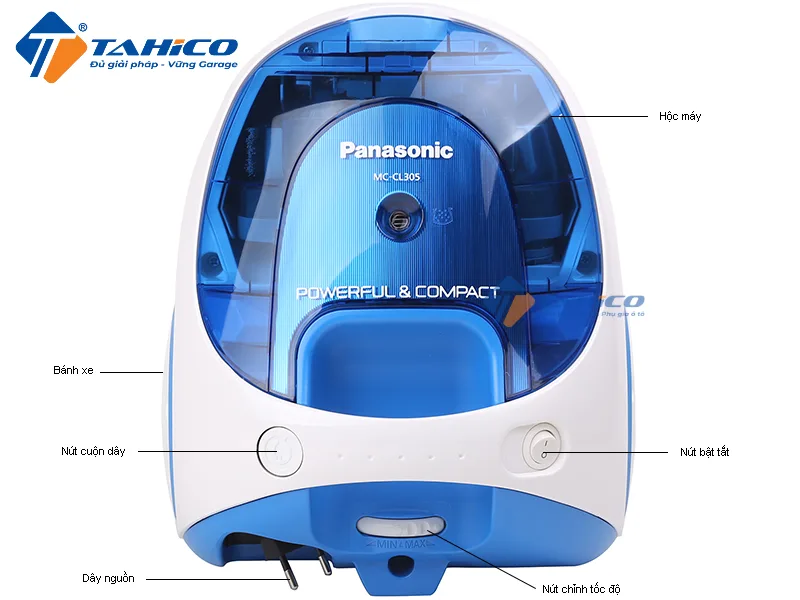 Hình ảnh sản phẩm Máy hút bụi Panasonic MC-CL305BN46 0.6lít