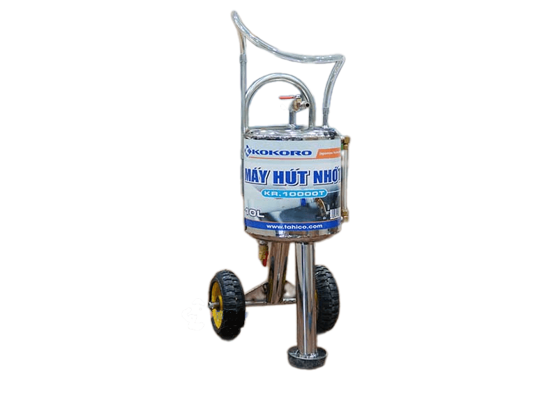 Máy hút nhớt Inox 304 cho tiệm rửa xe máy