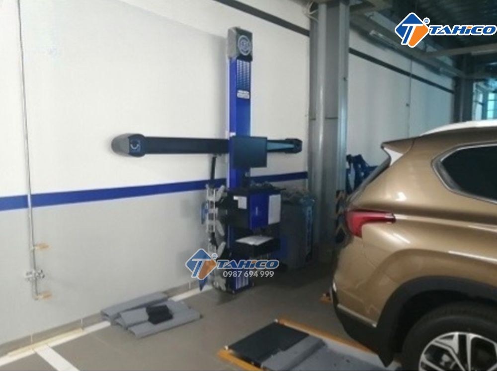 Máy kiểm tra góc đặt bánh xe 3D Heshbon HA-6000