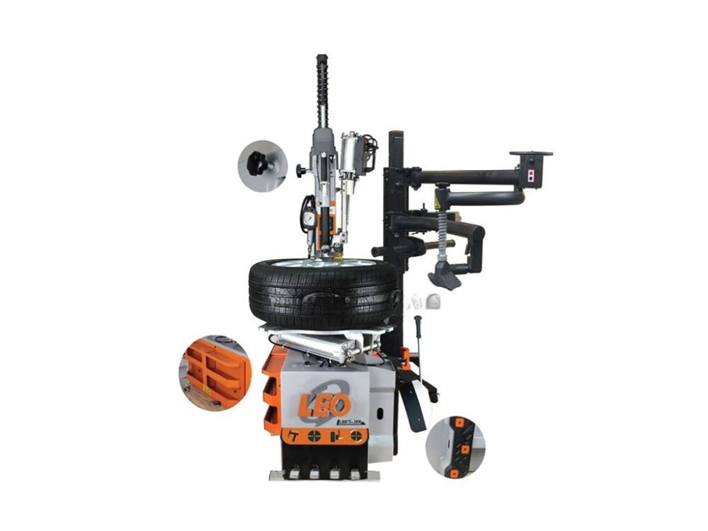 Máy làm lốp móc tự động LEO L8087s + 390H Italy