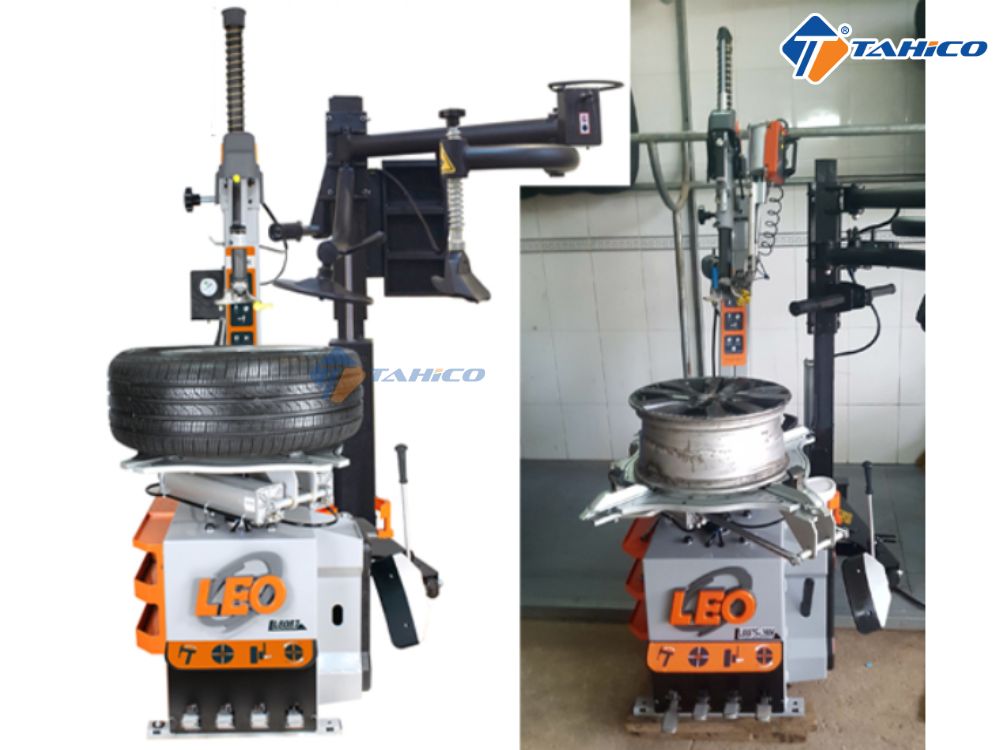 Máy làm lốp móc tự động LEO L8087s + 390H Italy