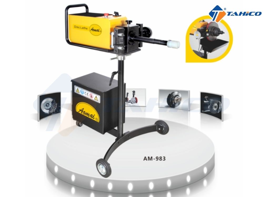 Máy láng đĩa phanh trực tiếp trên ô tô AM-983