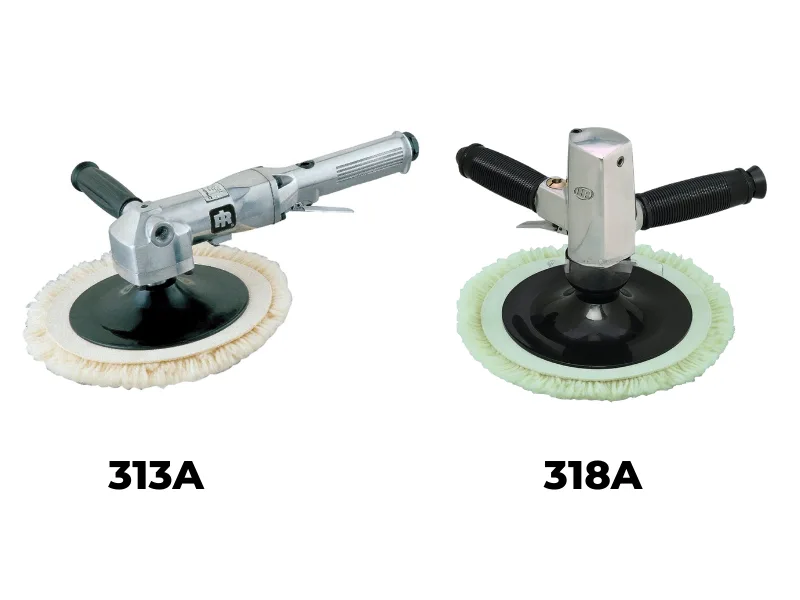 Hình ảnh sản phẩm Máy mài đánh bóng khí nén Ingersoll Rand 313A, 318A 7 inch