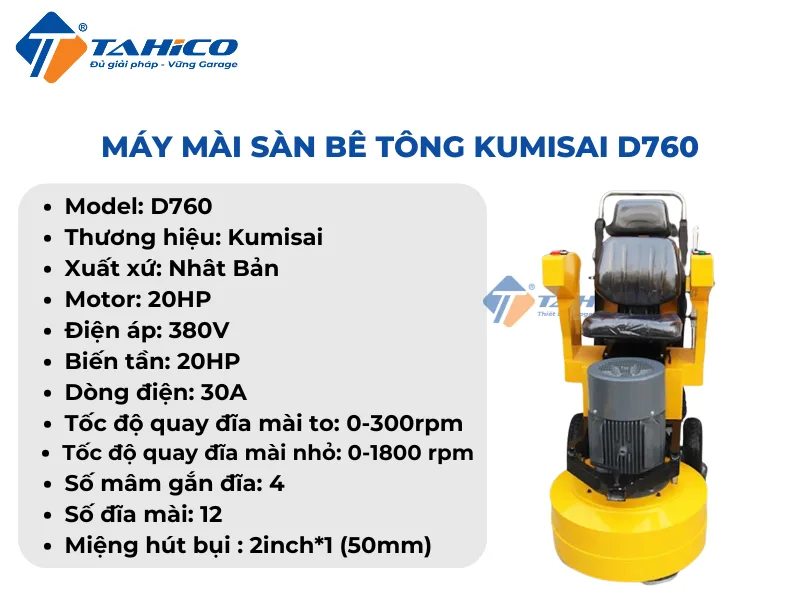 Đặc điểm tính năng Kumisai D760