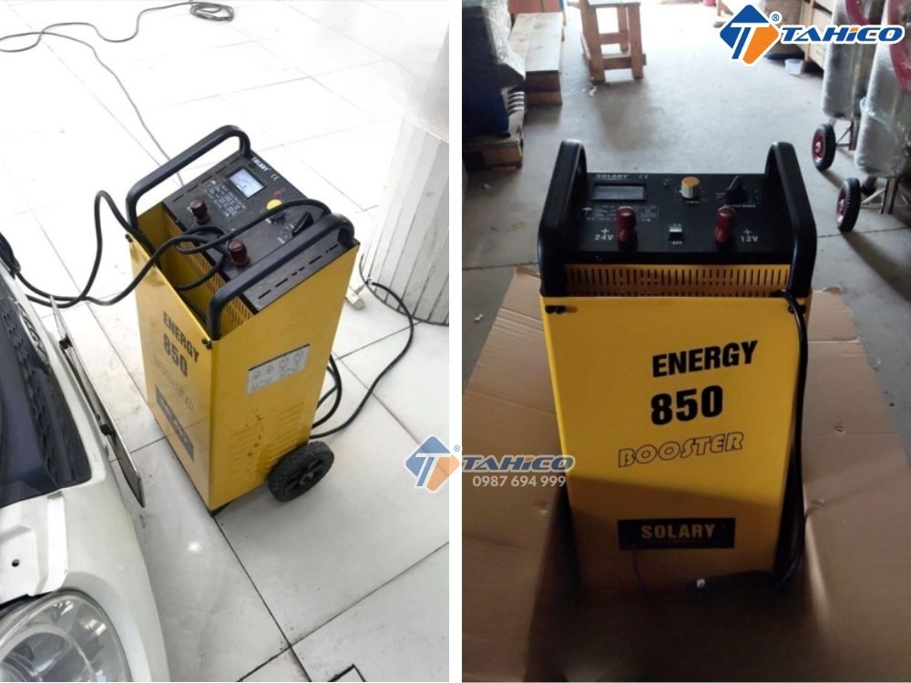 Máy nạp ắc quy và hỗ trợ khởi động Solary 850