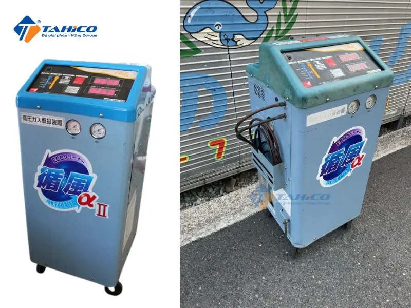 Máy nạp gas điều hoà ô tô Okatsune YN-12 Nhật Bản