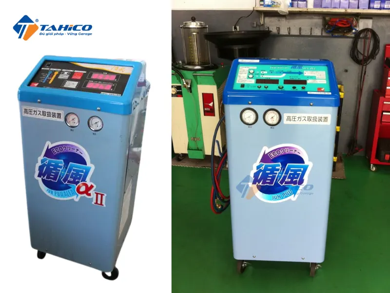 Máy nạp gas điều hoà ô tô Okatsune YN-12 Nhật Bản